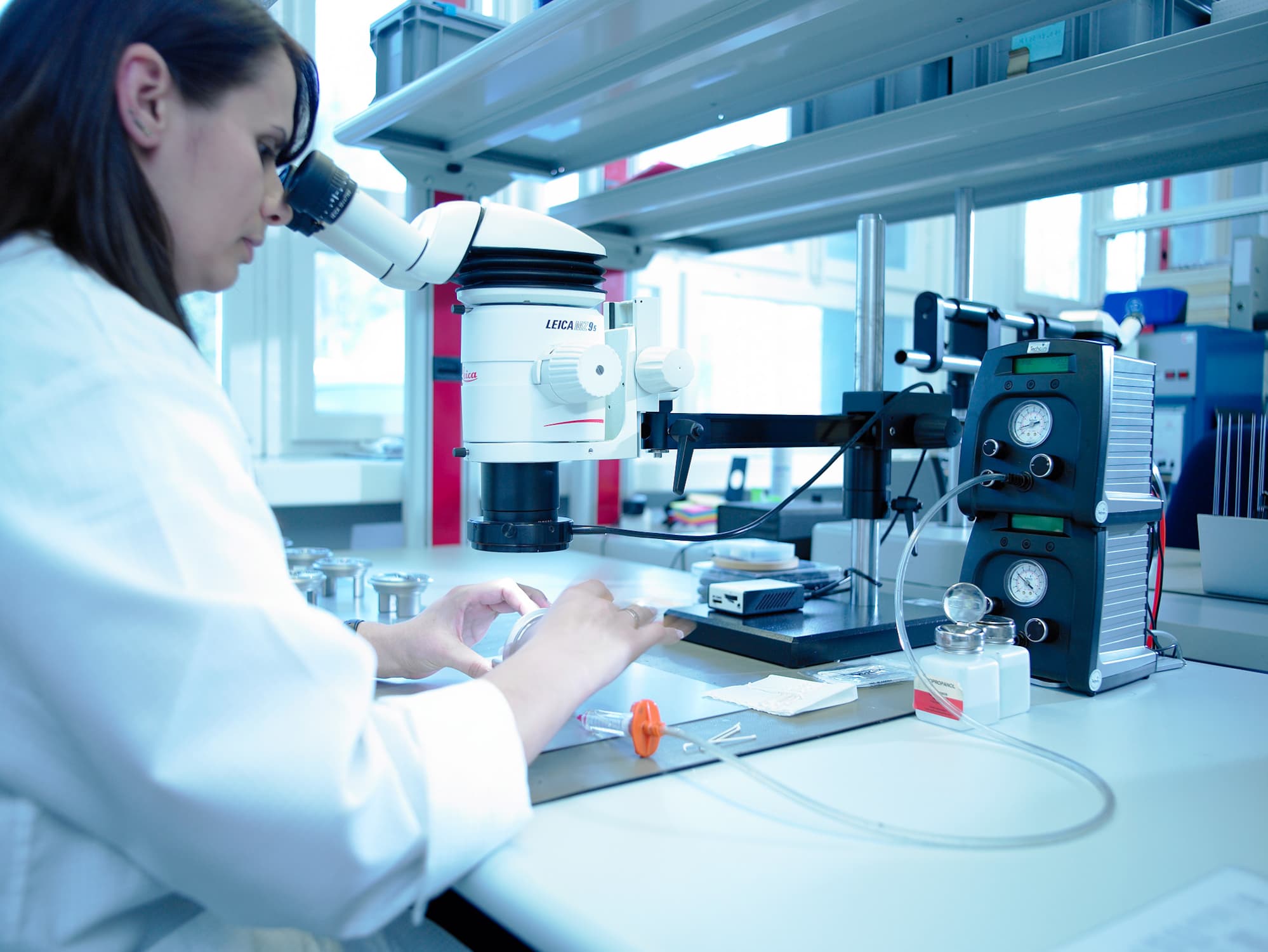 Abatech Assembly of subassemblies | Assembly of Components | Production | Abatech