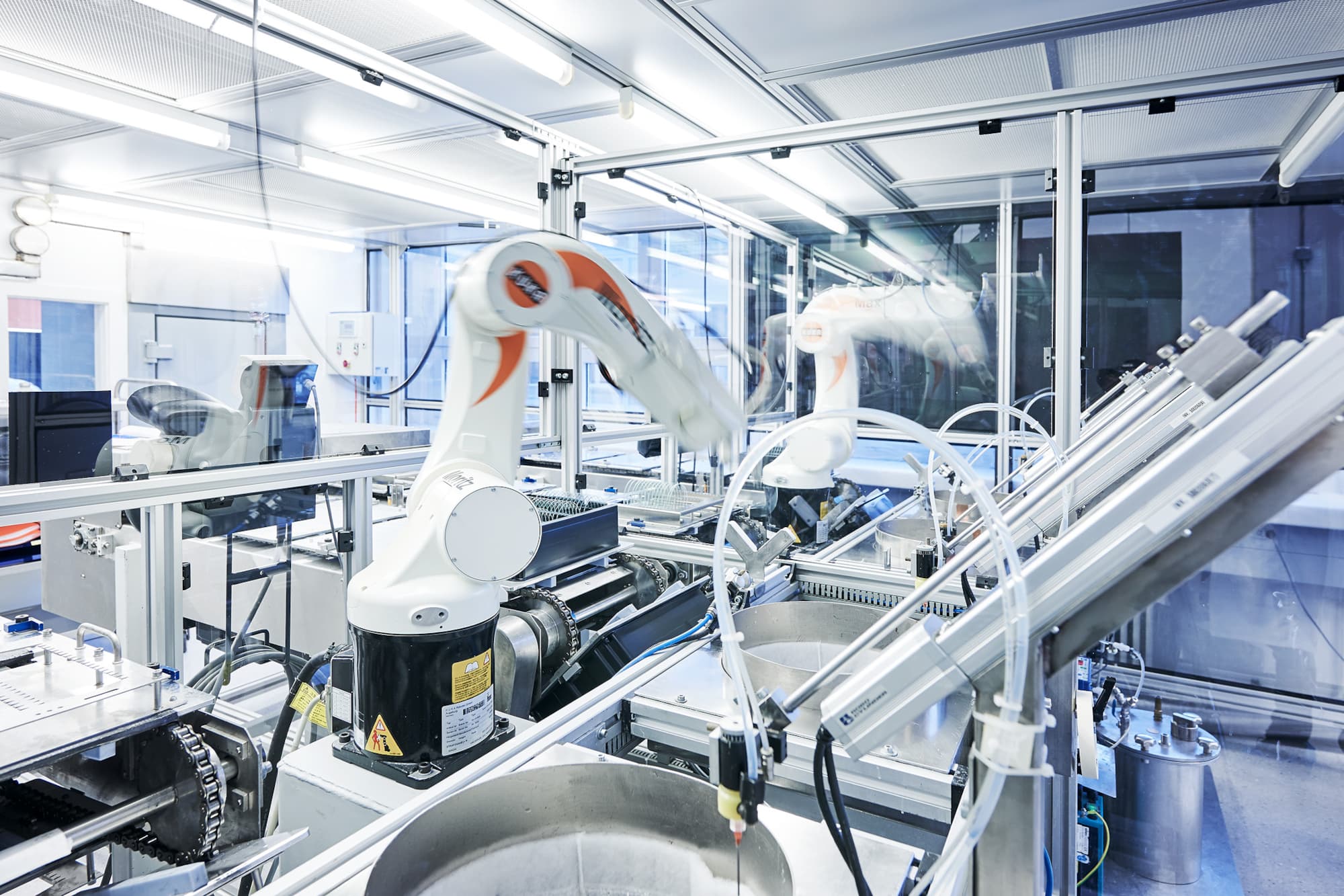 Abatech Assembly of subassemblies | Assembly of Components | Production | Abatech