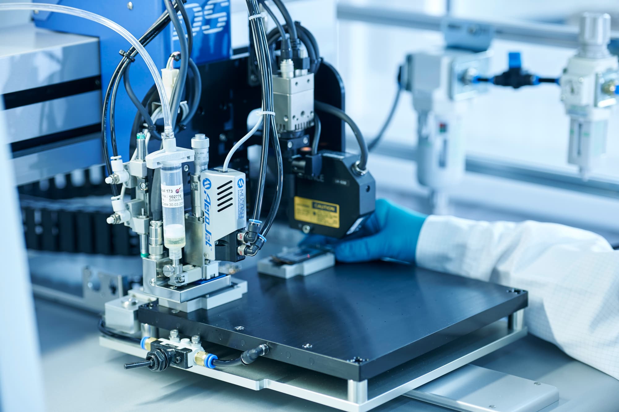 Abatech Assembly of subassemblies | Assembly of Components | Production | Abatech